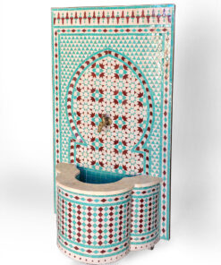 Fuente mosaico ornamental
